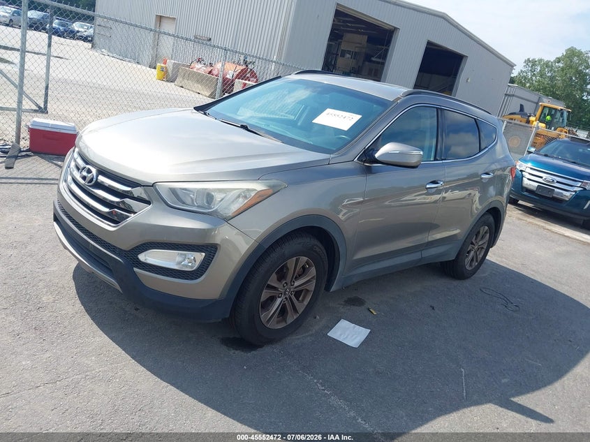 2014 Hyundai Santa fe VIN 5XYZU3LB5EG173220 IAAI salvage auction — NORMAL WEAR, Clear (Georgia), sold $1,550 on 2026-07-15 (photo 2)