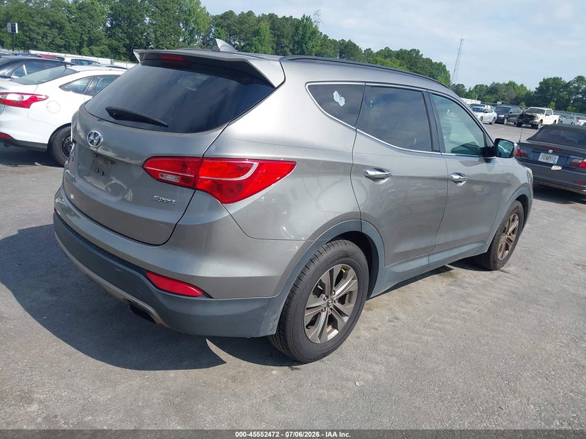 2014 Hyundai Santa fe VIN 5XYZU3LB5EG173220 IAAI salvage auction — NORMAL WEAR, Clear (Georgia), sold $1,550 on 2026-07-15 (photo 4)