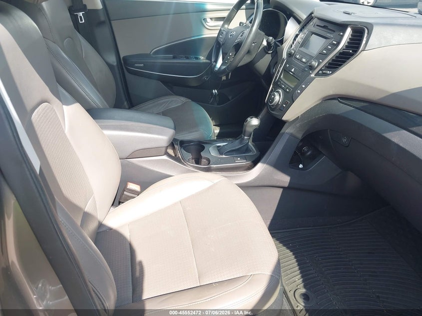 2014 Hyundai Santa fe VIN 5XYZU3LB5EG173220 IAAI salvage auction — NORMAL WEAR, Clear (Georgia), sold $1,550 on 2026-07-15 (photo 5)