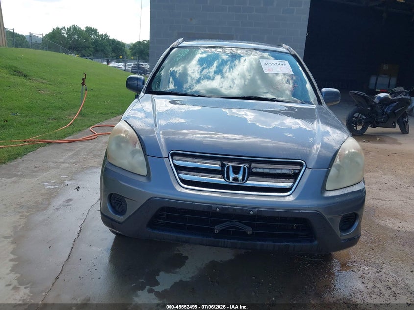 2006 Honda Cr-v VIN SHSRD78906U432825 IAAI salvage auction — NORMAL WEAR, Clear (Tennessee), sold $475 on 2026-07-29 (photo 6)