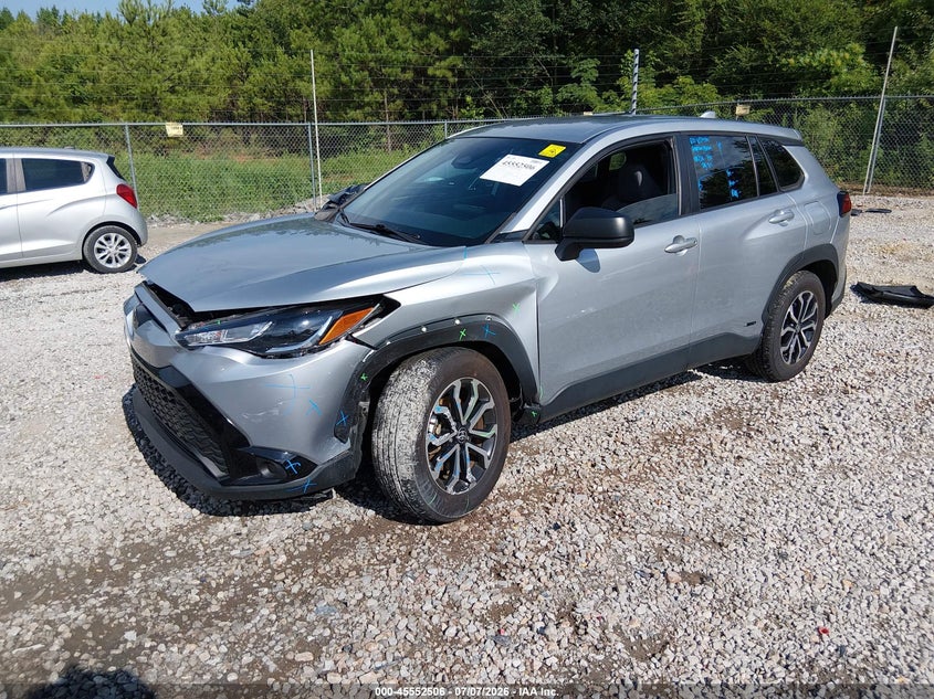 2024 Toyota Corolla cross VIN 7MUFBABGXRV026089 IAAI salvage auction — LEFT FRONT, Salvage (Alabama), sold $10,850 on 2026-08-24 (photo 2)