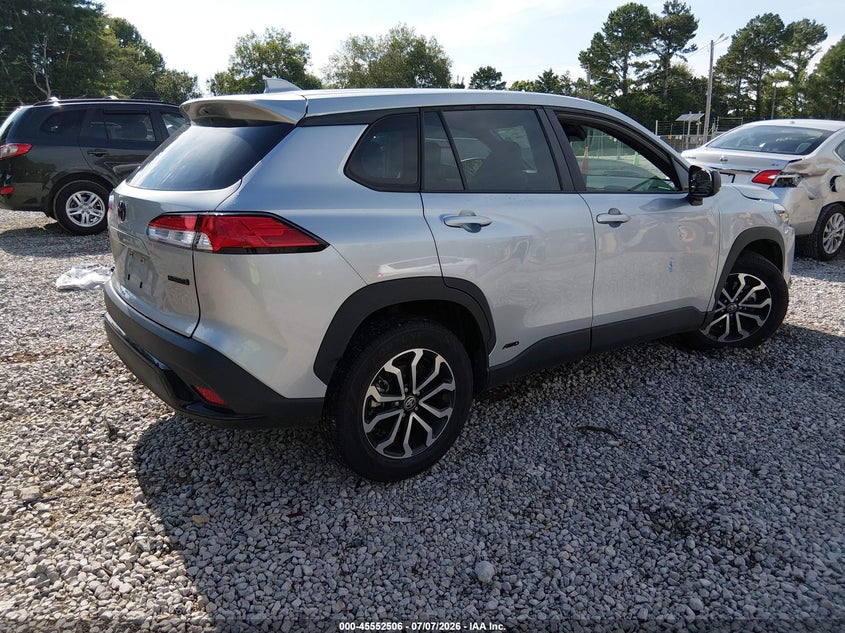 2024 Toyota Corolla cross VIN 7MUFBABGXRV026089 IAAI salvage auction — LEFT FRONT, Salvage (Alabama), sold $10,850 on 2026-08-24 (photo 4)