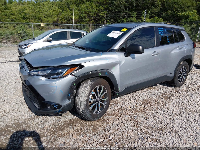 2024 Toyota Corolla cross VIN 7MUFBABGXRV026089 IAAI salvage auction — LEFT FRONT, Salvage (Alabama), sold $10,850 on 2026-08-24 (photo 6)
