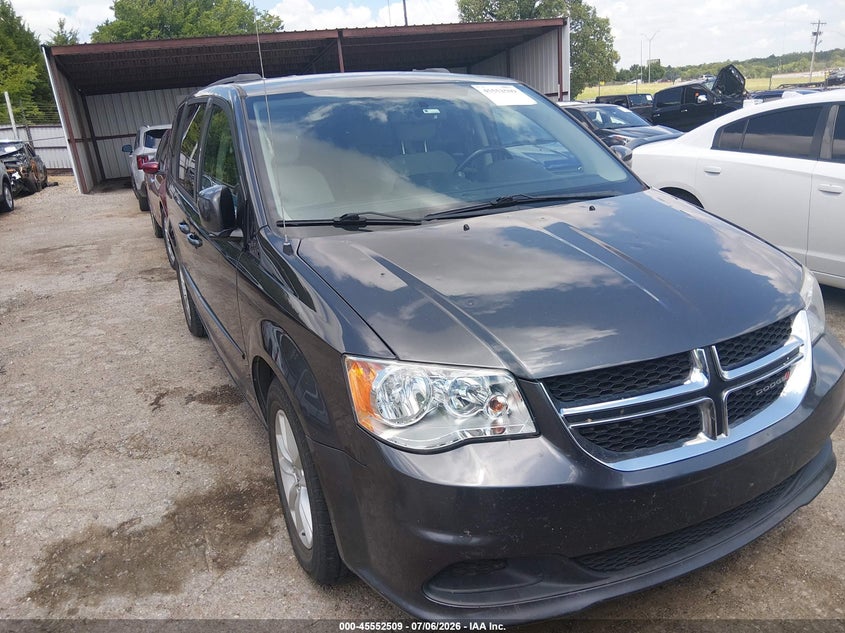 2016 Dodge Caravan VIN 2C4RDGCGXGR343475 IAAI salvage auction — HAIL, Clear (Oklahoma), sold $300 on 2026-07-09 (photo 1)