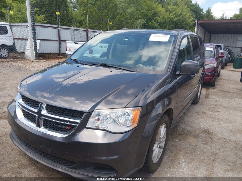 2016 Dodge Caravan VIN 2C4RDGCGXGR343475 IAAI salvage auction — HAIL, Clear (Oklahoma), sold $300 on 2026-07-09 (photo 2)