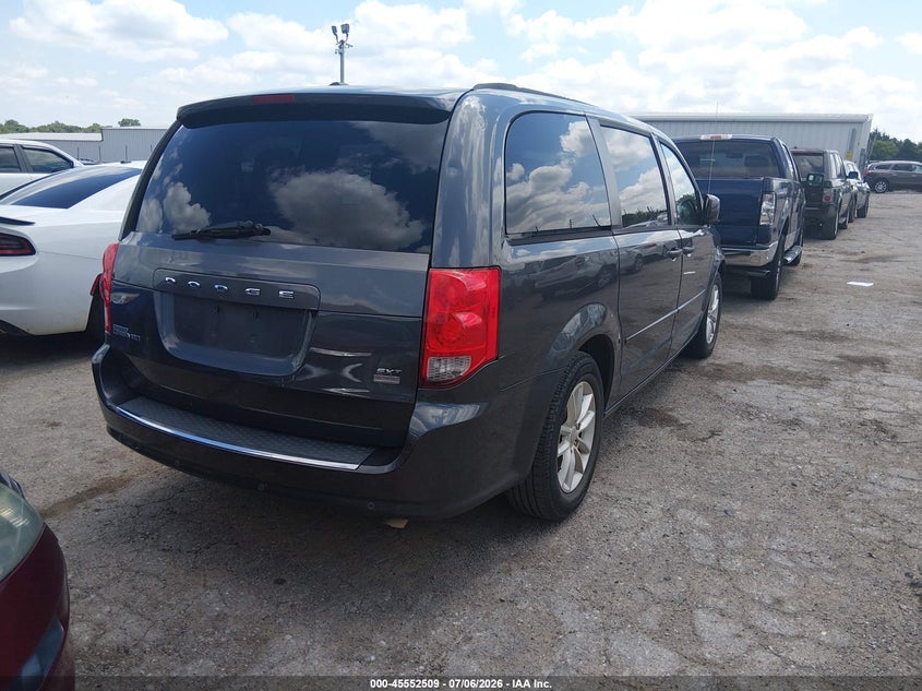2016 Dodge Caravan VIN 2C4RDGCGXGR343475 IAAI salvage auction — HAIL, Clear (Oklahoma), sold $300 on 2026-07-09 (photo 4)