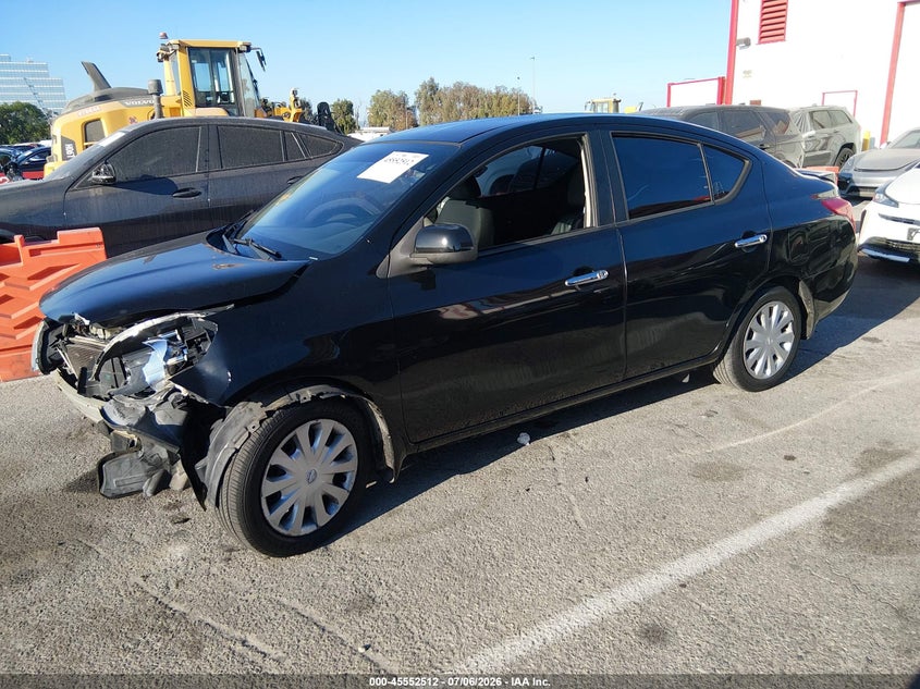 2013 Nissan Versa VIN 3N1CN7APXDL887699 IAAI salvage auction — FRONT END, Salvage (California), sold $300 on 2026-07-17 (photo 2)