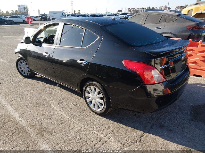 2013 Nissan Versa VIN 3N1CN7APXDL887699 IAAI salvage auction — FRONT END, Salvage (California), sold $300 on 2026-07-17 (photo 3)