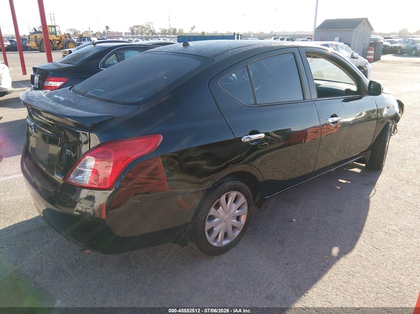 2013 Nissan Versa VIN 3N1CN7APXDL887699 IAAI salvage auction — FRONT END, Salvage (California), sold $300 on 2026-07-17 (photo 4)