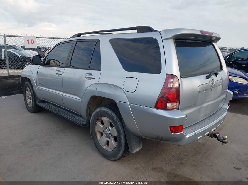 2003 Toyota 4runner VIN JTEBT14R038005442 IAAI salvage auction — NORMAL WEAR, Clear (Colorado), sold $3,800 on 2026-07-16 (photo 3)