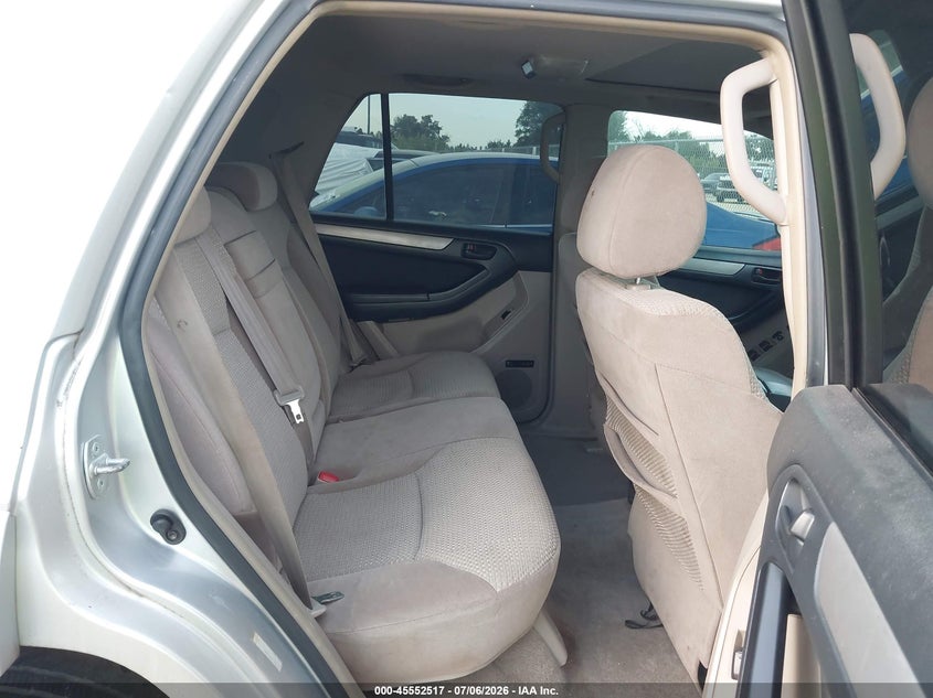 2003 Toyota 4runner VIN JTEBT14R038005442 IAAI salvage auction — NORMAL WEAR, Clear (Colorado), sold $3,800 on 2026-07-16 (photo 8)