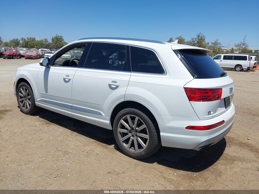 2018 Audi Q7 VIN WA1LHAF73JD021770 IAAI salvage auction — NORMAL WEAR, Clear - Dealer Only (California), sold $7,350 on 2026-07-13 (photo 3)