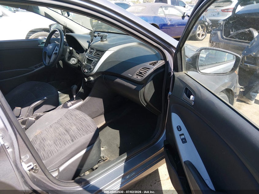 2017 Hyundai Accent VIN KMHCT5AE5HU316019 IAAI salvage auction — NORMAL WEAR, Clear - Dealer Only (California), sold $775 on 2026-07-09 (photo 5)