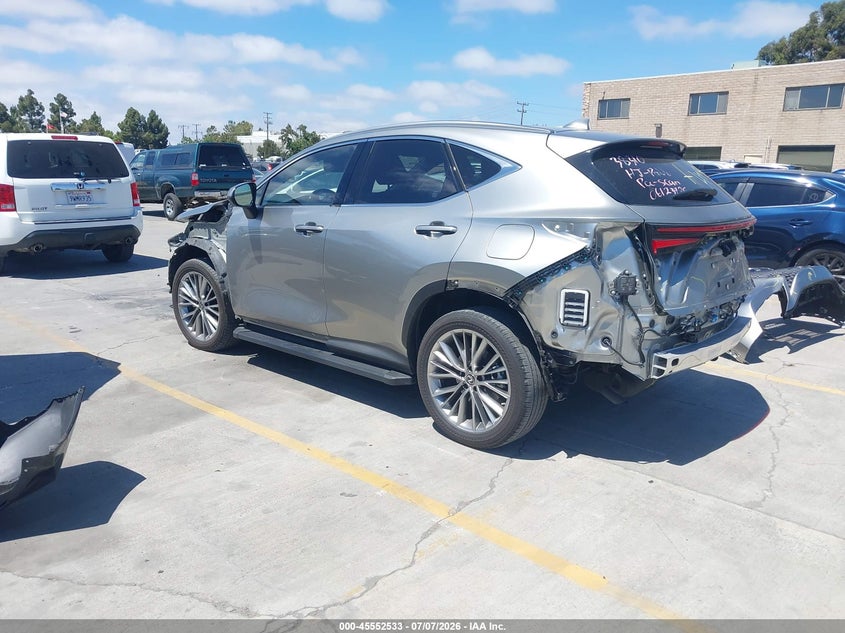 2022 Lexus Nx VIN JTJHKCEZ8N2003047 IAAI salvage auction — FRONT & REAR, Salvage Title, sold $24,700 on 2026-07-19 (photo 3)