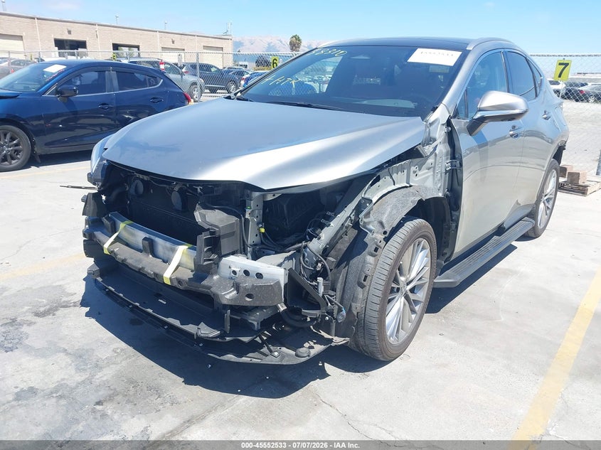 2022 Lexus Nx VIN JTJHKCEZ8N2003047 IAAI salvage auction — FRONT & REAR, Salvage Title, sold $24,700 on 2026-07-19 (photo 6)