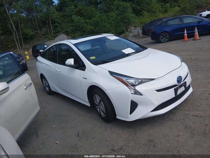 2016 Toyota Prius VIN JTDKARFU1G3012607 IAAI salvage auction — NORMAL WEAR, Salvage Title, sold $3,500 on 2026-07-21 (photo 1)