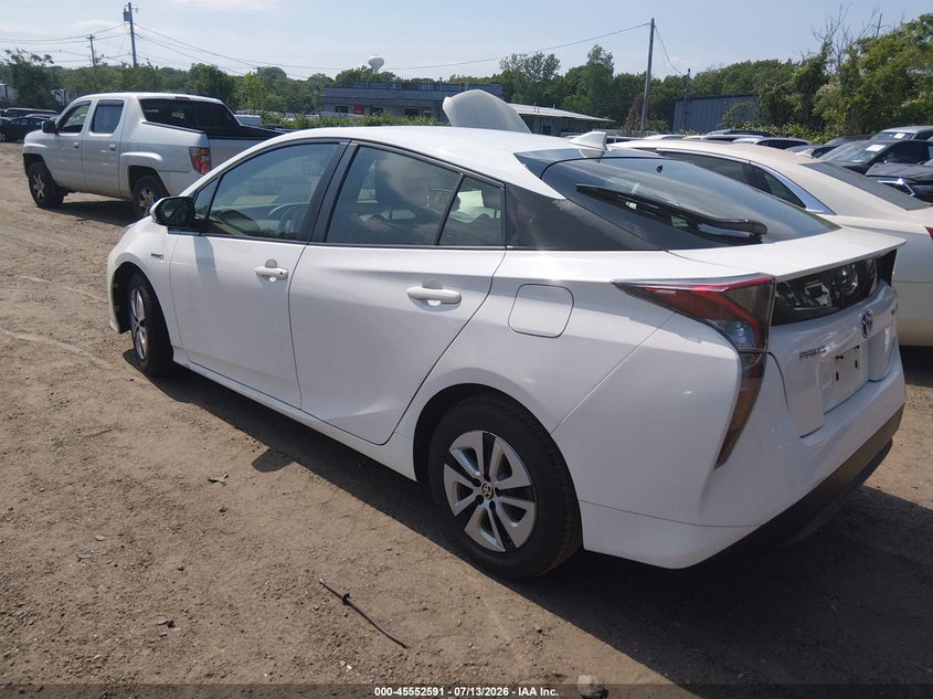 2016 Toyota Prius VIN JTDKARFU1G3012607 IAAI salvage auction — NORMAL WEAR, Salvage Title, sold $3,500 on 2026-07-21 (photo 3)
