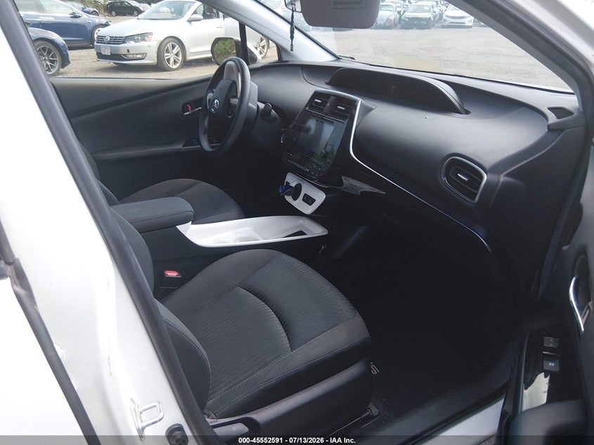 2016 Toyota Prius VIN JTDKARFU1G3012607 IAAI salvage auction — NORMAL WEAR, Salvage Title, sold $3,500 on 2026-07-21 (photo 5)