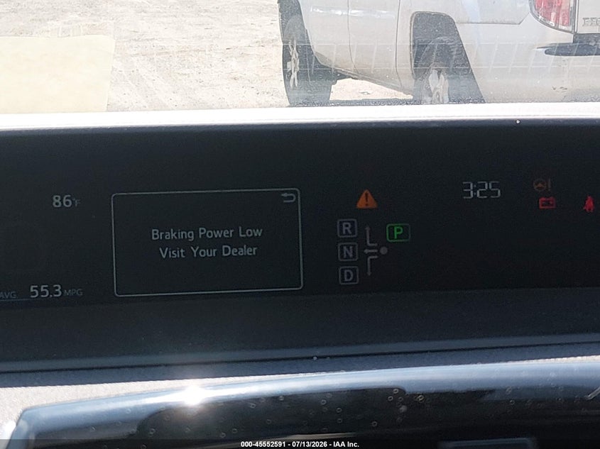 2016 Toyota Prius VIN JTDKARFU1G3012607 IAAI salvage auction — NORMAL WEAR, Salvage Title, sold $3,500 on 2026-07-21 (photo 7)