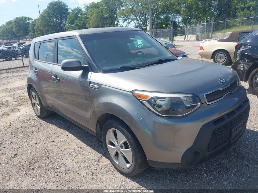 2016 Kia Soul VIN KNDJN2A21G7352300 IAAI salvage auction — NORMAL WEAR, Salvage (Idaho), sold $600 on 2026-07-30 (photo 1)