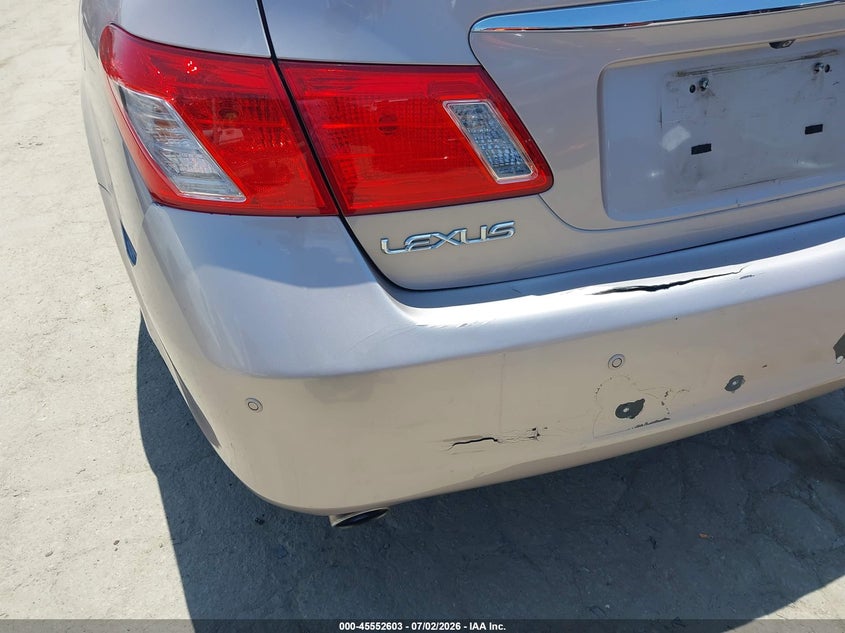 2007 Lexus Es 350 VIN JTHBJ46G672123638 IAAI salvage auction — REAR END, Clear - Dealer Only (California), sold $675 on 2026-07-15 (photo 6)