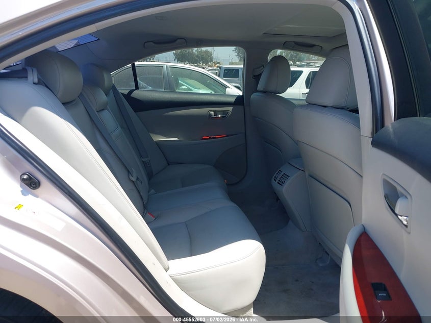 2007 Lexus Es 350 VIN JTHBJ46G672123638 IAAI salvage auction — REAR END, Clear - Dealer Only (California), sold $675 on 2026-07-15 (photo 8)