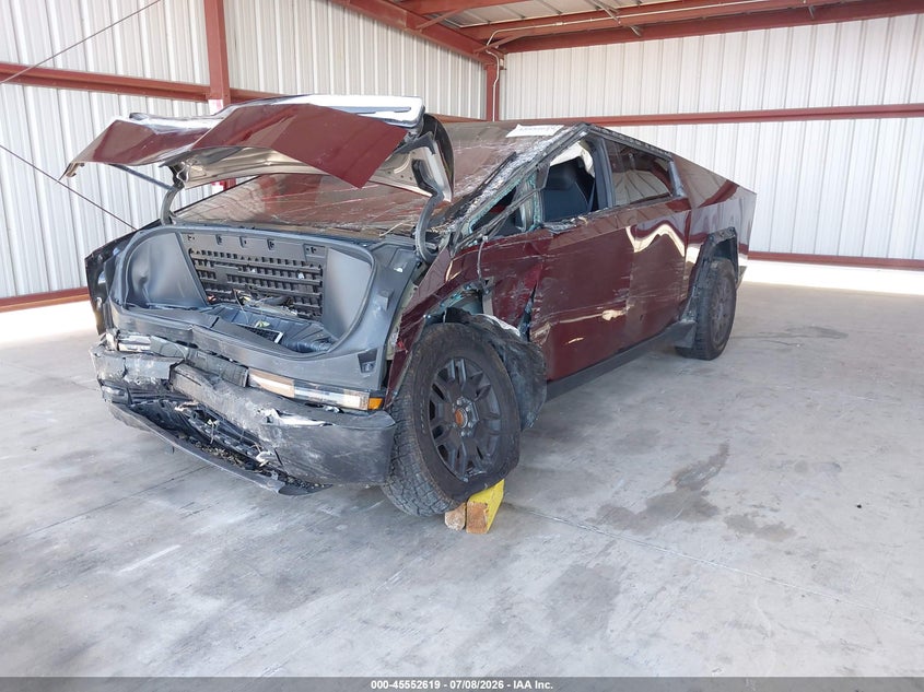 2024 Tesla Cybertruck VIN 7G2CEHED8RA000054 IAAI salvage auction — FRONT END, Salvage Title, sold $8,900 on 2026-08-25 (photo 2)