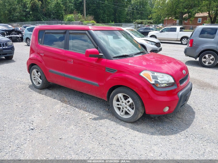 2010 Kia Soul VIN KNDJT2A28A7112447 IAAI salvage auction — NORMAL WEAR, Clear (Virginia), sold $400 on 2026-07-21 (photo 1)