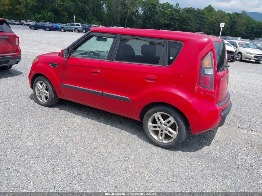2010 Kia Soul VIN KNDJT2A28A7112447 IAAI salvage auction — NORMAL WEAR, Clear (Virginia), sold $400 on 2026-07-21 (photo 3)