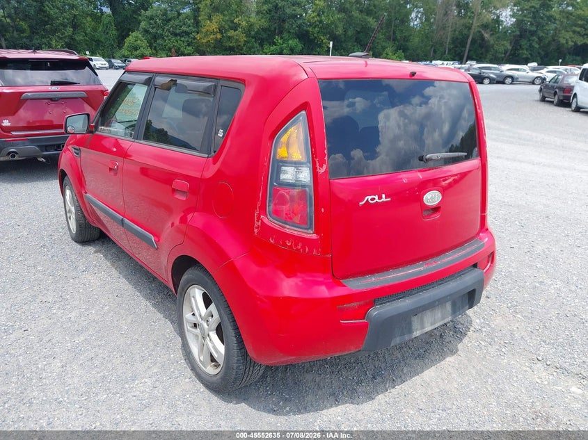2010 Kia Soul VIN KNDJT2A28A7112447 IAAI salvage auction — NORMAL WEAR, Clear (Virginia), sold $400 on 2026-07-21 (photo 6)