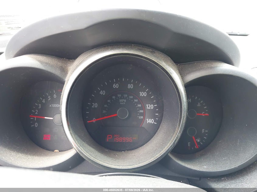 2010 Kia Soul VIN KNDJT2A28A7112447 IAAI salvage auction — NORMAL WEAR, Clear (Virginia), sold $400 on 2026-07-21 (photo 7)