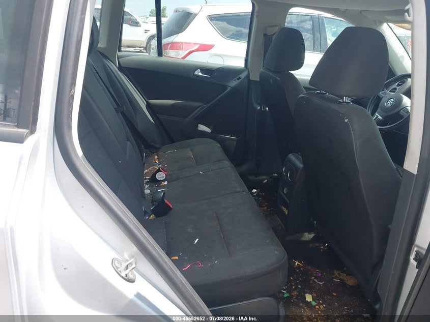 2014 Volkswagen Tiguan VIN WVGAV3AX0EW602027 IAAI salvage auction — NORMAL WEAR, Nrc Lienholder Repossession Paperwork (Texas), sold $25 on 2026-07-29 (photo 8)