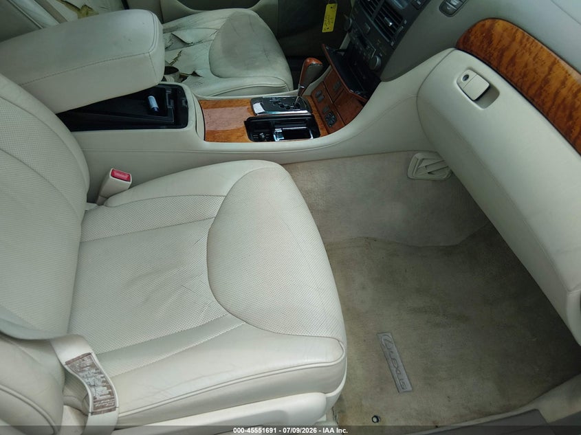2004 Lexus Ls 430 VIN JTHBN36F940165671 IAAI salvage auction — UNKNOWN, Salvage - Greater Than 75% (Maryland), sold $1,150 on 2026-07-27 (photo 5)