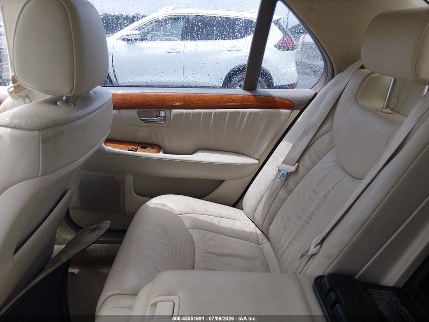 2004 Lexus Ls 430 VIN JTHBN36F940165671 IAAI salvage auction — UNKNOWN, Salvage - Greater Than 75% (Maryland), sold $1,150 on 2026-07-27 (photo 8)