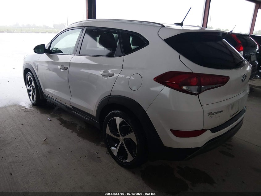 2016 Hyundai Tucson VIN KM8J3CA23GU137767 IAAI salvage auction — WATER/FLOOD, Salvage (Texas), sold $2,250 on 2026-08-01 (photo 3)
