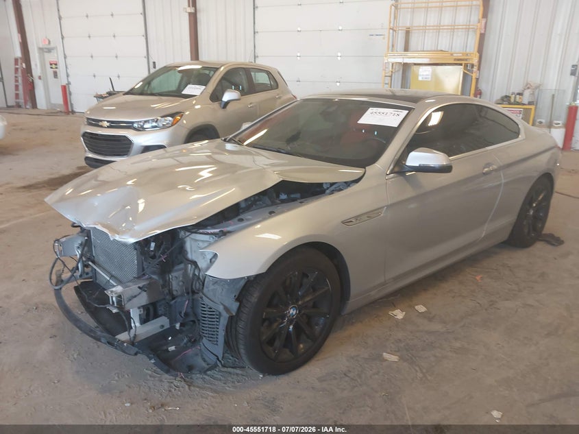 2016 BMW 6er VIN WBA6H3C55GGT65008 IAAI salvage auction — FRONT END, Clear (Michigan), sold $2,400 on 2026-08-16 (photo 2)