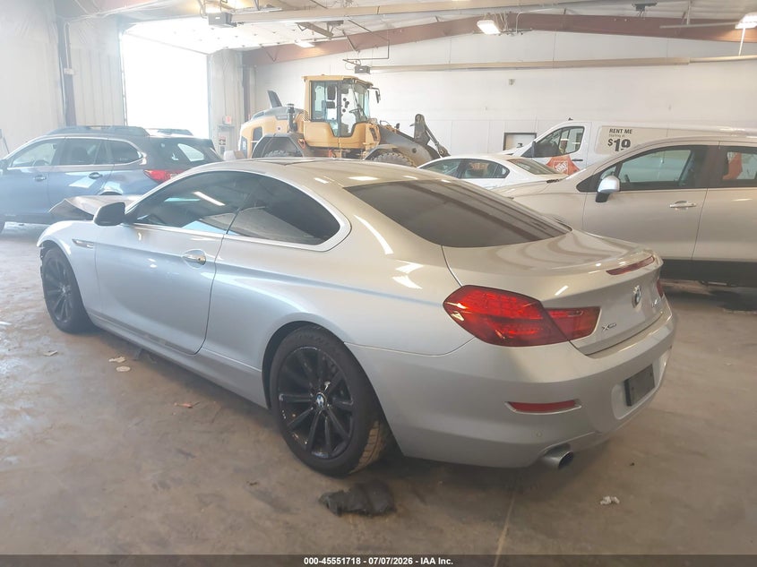 2016 BMW 6er VIN WBA6H3C55GGT65008 IAAI salvage auction — FRONT END, Clear (Michigan), sold $2,400 on 2026-08-16 (photo 3)