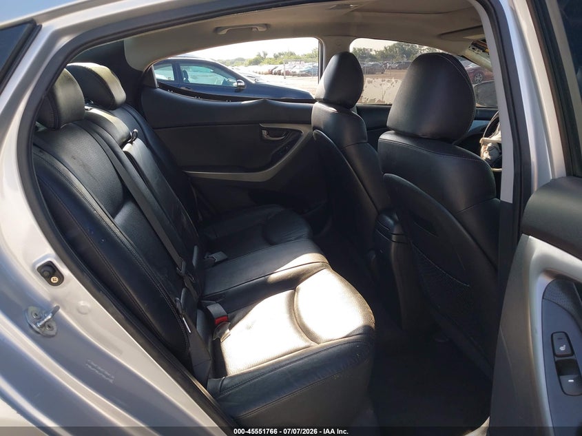 2012 Hyundai Elantra VIN KMHDH4AE8CU366096 IAAI salvage auction — FRONT END, Salvage (Texas), sold $25 on 2026-07-28 (photo 8)