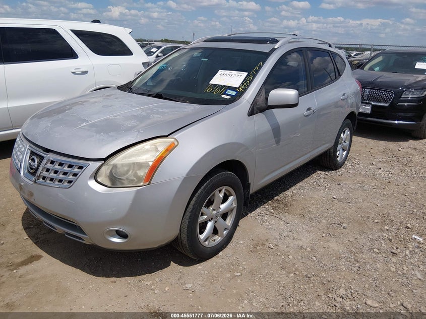 2009 Nissan Rogue VIN JN8AS58T79W041587 IAAI salvage auction — REAR END, Salvage (Texas), sold $300 on 2026-07-28 (photo 2)