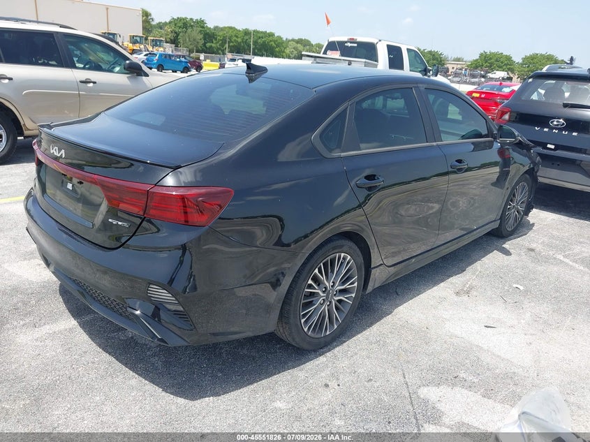 2022 Kia Forte VIN 3KPF54AD2NE498026 IAAI salvage auction — FRONT END, Rebuildable (Florida), sold $4,475 on 2026-08-01 (photo 4)