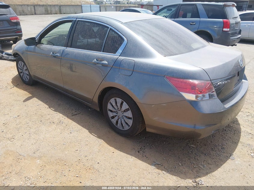 2008 Honda Accord VIN JHMCP26388C027669 IAAI salvage auction — NORMAL WEAR, App For Dup Clear (California), sold $475 on 2026-07-29 (photo 3)