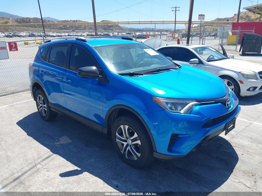 2016 Toyota Rav 4 VIN JTMZFREV5GD080817 IAAI salvage auction — REAR END, Salvage (California), sold $3,600 on 2026-07-18 (photo 1)