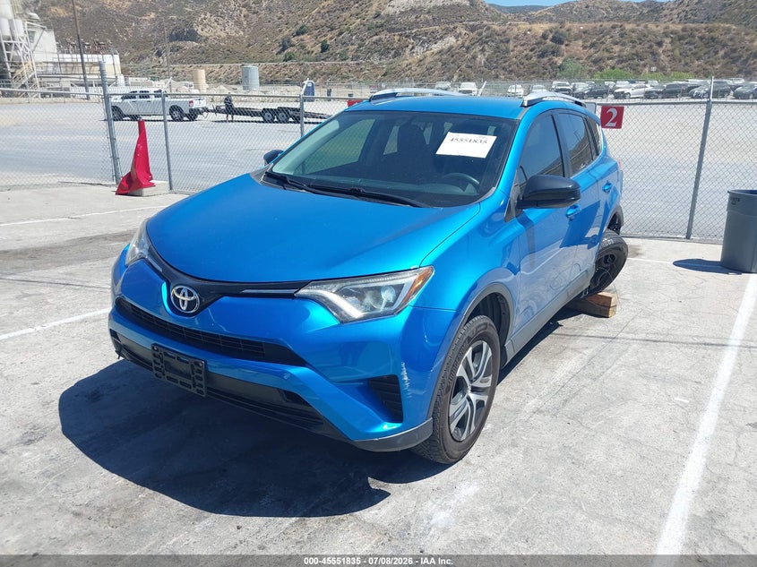 2016 Toyota Rav 4 VIN JTMZFREV5GD080817 IAAI salvage auction — REAR END, Salvage (California), sold $3,600 on 2026-07-18 (photo 2)