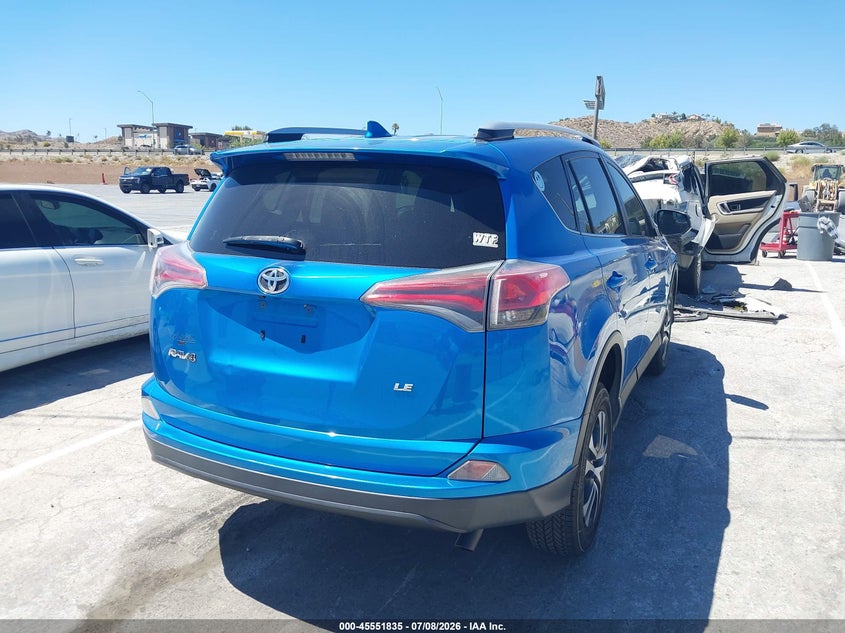 2016 Toyota Rav 4 VIN JTMZFREV5GD080817 IAAI salvage auction — REAR END, Salvage (California), sold $3,600 on 2026-07-18 (photo 4)