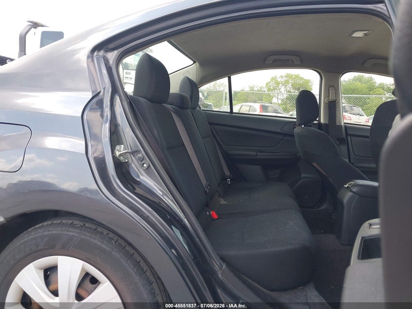 2012 Subaru Impreza VIN JF1GJAA69CH027259 IAAI salvage auction — HAIL, Regular Certificate (Iowa), sold $1,325 on 2026-07-14 (photo 8)
