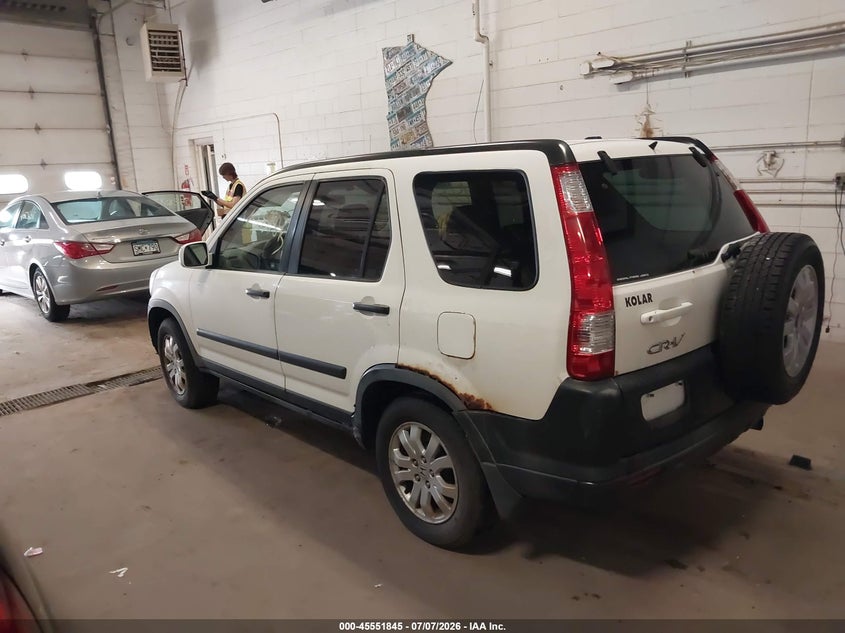 2006 Honda Cr-v VIN JHLRD78846C044608 IAAI salvage auction — NORMAL WEAR, Clear (Wisconsin), sold $300 on 2026-07-24 (photo 3)
