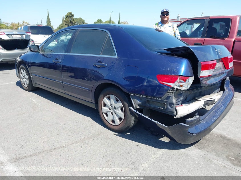 2003 Honda Accord VIN JHMCM56313C012739 IAAI salvage auction — FRONT & REAR, Salvage (California), sold $200 on 2026-07-23 (photo 3)