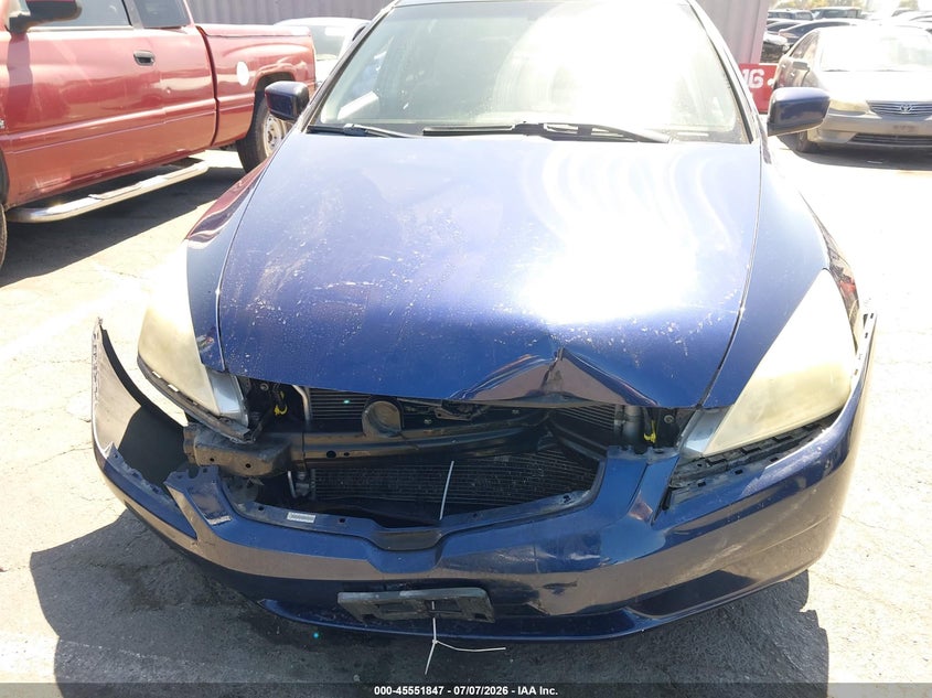 2003 Honda Accord VIN JHMCM56313C012739 IAAI salvage auction — FRONT & REAR, Salvage (California), sold $200 on 2026-07-23 (photo 6)