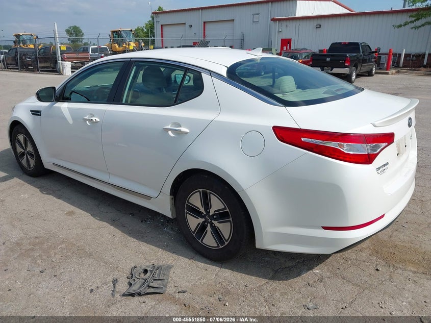 2012 Kia Optima VIN KNAGM4AD8C5023378 IAAI salvage auction — NORMAL WEAR, Clear (Michigan), sold $925 on 2026-07-30 (photo 3)