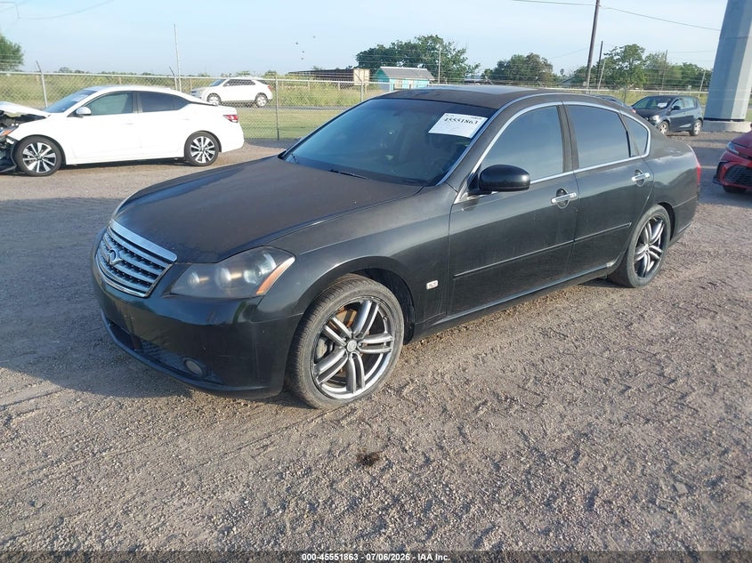 2007 Infiniti M35 VIN JNKAY01EX7M300394 IAAI salvage auction — REPOSSESSION, Original (Texas), sold $350 on 2026-07-21 (photo 2)